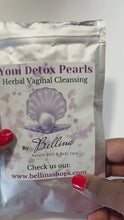 Load and play video in Gallery viewer, Yoni Detox Pearls (With Applicator)
