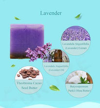 Load image into Gallery viewer, Lavender Yoni Soap Bar - Bellina Shops
