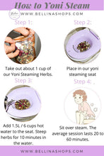 Load image into Gallery viewer, Steaming Seat + Herbs Combo - Bellina Shops
